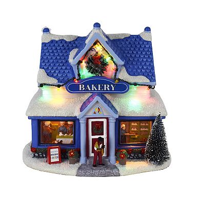 St. Nicholas Square® Animated LED Bakery Village Accessory Table Decor