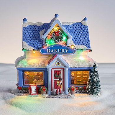 St. Nicholas Square® Animated LED Bakery Village Accessory Table Decor