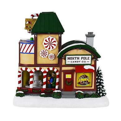 St. Nicholas Square® Animated LED North Pole Candy Company Table Decor