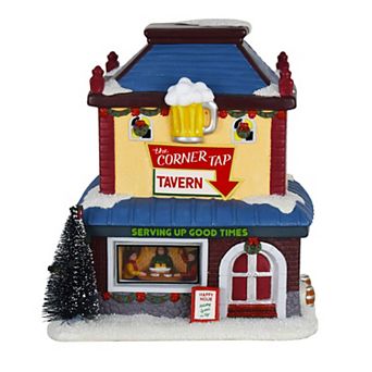St. Nicholas Square® LED Corner Tavern Village Accessory Table Decor