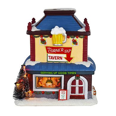 St. Nicholas Square® LED Corner Tavern Village Accessory Table Decor