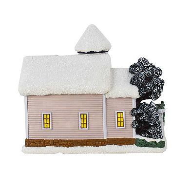 St. Nicholas Square Village Holiday House Figurine Table Decor