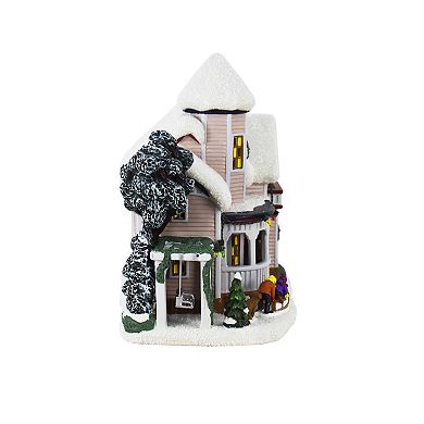 St. Nicholas Square Village Holiday House Figurine Table Decor