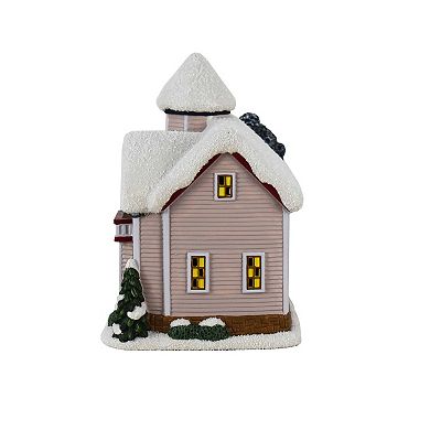 St. Nicholas Square Village Holiday House Figurine Table Decor