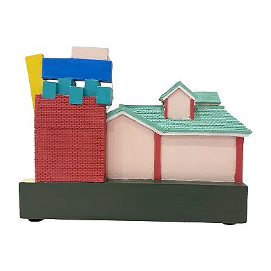 St. Nicholas Square Village Holiday Haven Motel Lighted Table Decor