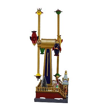 St. Nicholas Square Spinning Carnival Ride Table Decor