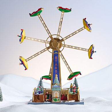 St. Nicholas Square Spinning Carnival Ride Table Decor