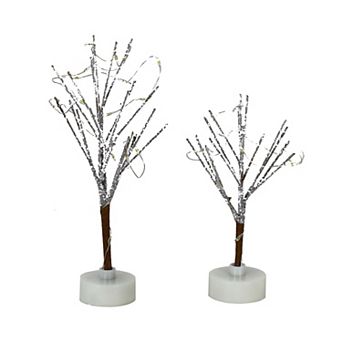 St. Nicholas Square® LED Tree Set of 2 Table Decor