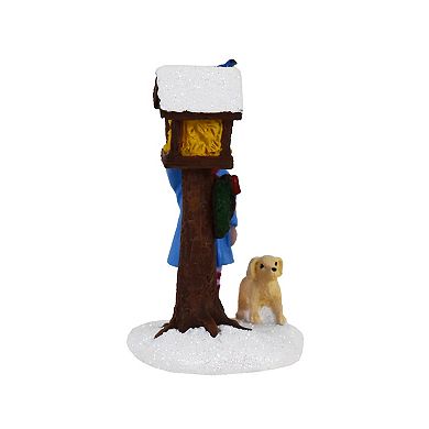 St. Nicholas Square Village Winter Bird Feeder Outdoor Decor