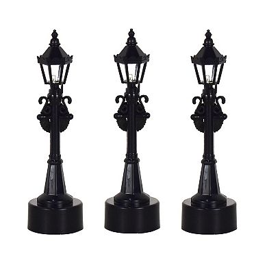 St. Nicholas Square Village Wireless LED Streetlamp Outdoor Decor 3-pk.