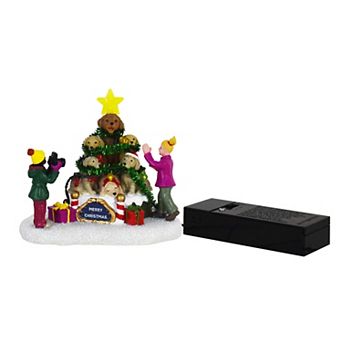 St. Nicholas Square® Village Festive Dog House Outdoor Decor