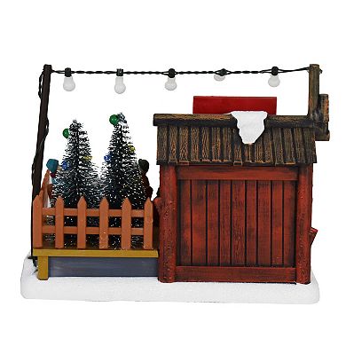 St. Nicholas Square Village Hilltop Cafe Village Accessory Table Decor