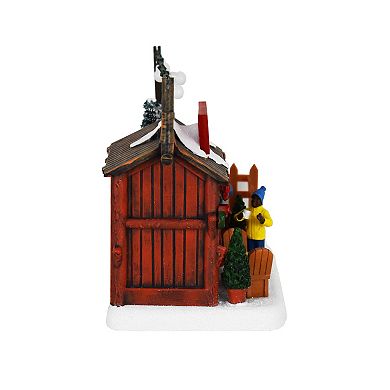 St. Nicholas Square Village Hilltop Cafe Village Accessory Table Decor