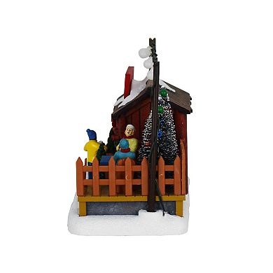 St. Nicholas Square Village Hilltop Cafe Village Accessory Table Decor
