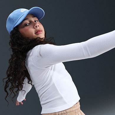 Girls Nike Star Design Long Sleeve Top