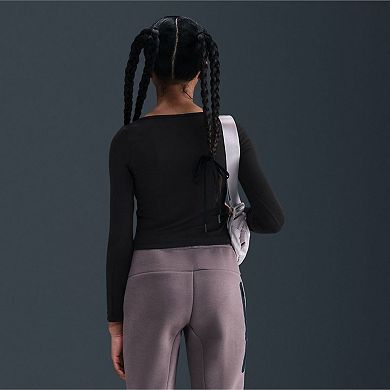 Girls 8-20 Nike Long Sleeve Square Neck Top