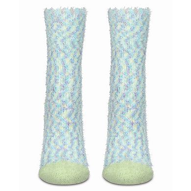 Women's 2 Pair Pack Tipped Cozy Crew Socks