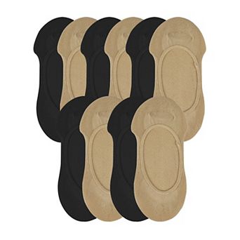 Women's 10 Pair Pack No Show Micro Liner Socks
