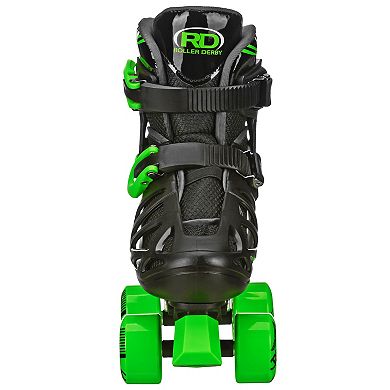 Roller Derby Trac Star Youth Boy's Adjustable Roller Skates