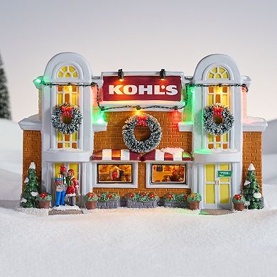 St. Nicholas Square Village Kohl's Store Figurine Table Decor