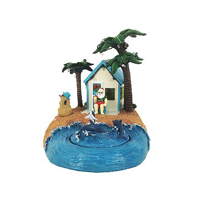 St. Nicholas Square® LED Santa's Beach House Village Accessory Table Decor