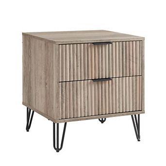 MANHATTAN COMFORT Dumbo Modern 2-Drawer Nightstand