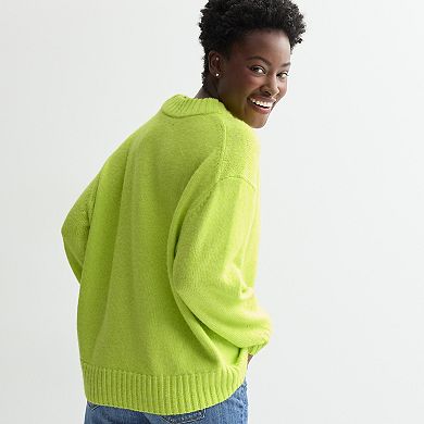 Women's Sonoma Goods For Life® Cozy Crew Neck Pullover
