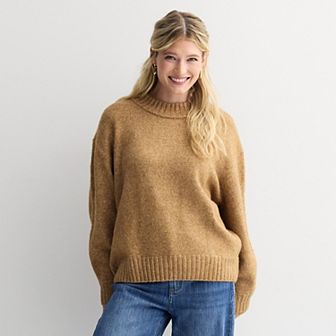 Women's Sonoma Goods For Life® Cozy Crew Neck Pullover