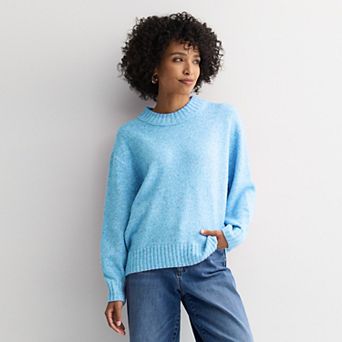 Women's Sonoma Goods For Life® Cozy Crew Neck Pullover Sweater