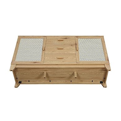MANHATTAN COMFORT Sheridan Modern Cane Sideboard