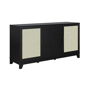 MANHATTAN COMFORT Sheridan Modern Cane Sideboard