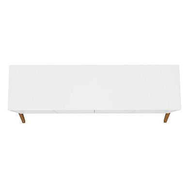 MANHATTAN COMFORT Gales 63.32" Mid-Century Modern 4-Shelf Sideboard