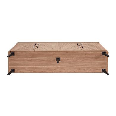 MANHATTAN COMFORT Jodie Mid-Century Modern 8-Shelf Sideboard