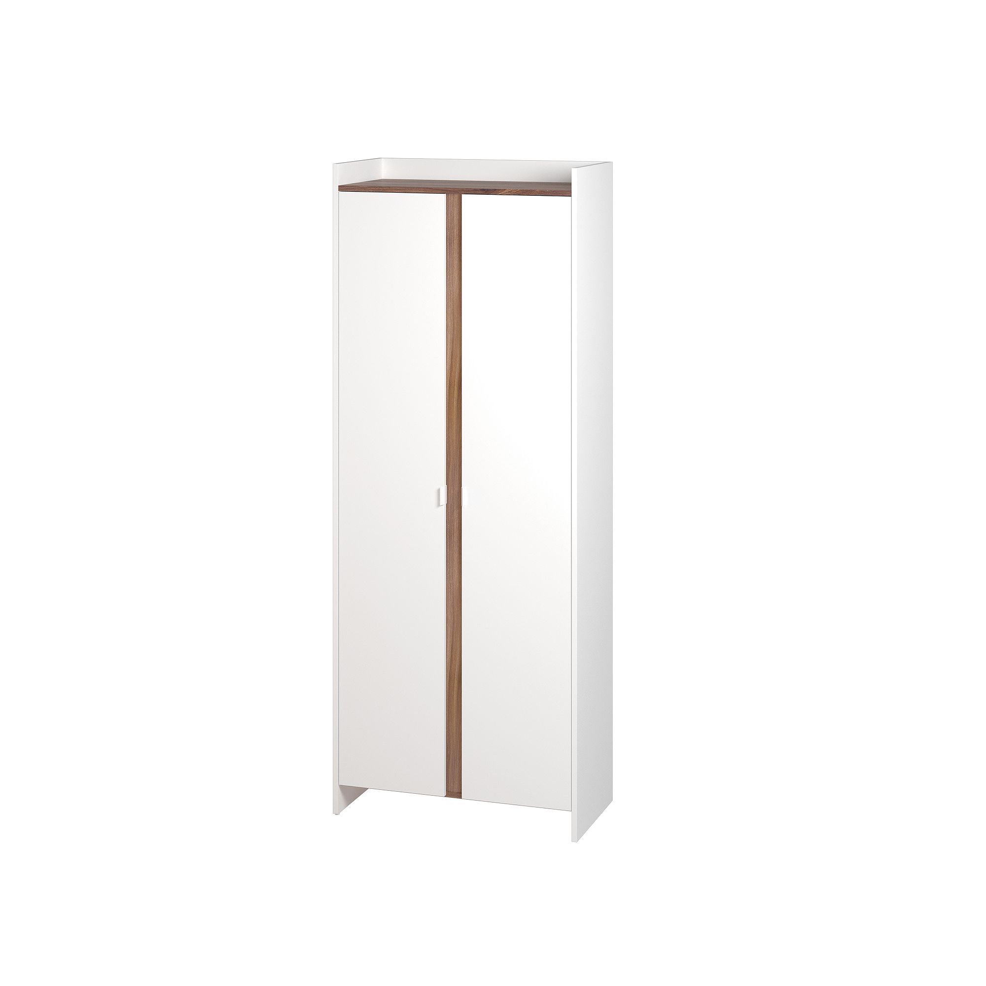 MANHATTAN COMFORT Ratzer Mid-Century Modern 11-Shelf Storage Cabinet, Brown
