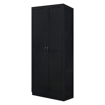 MANHATTAN COMFORT Hopkins Modern 4-Shelf Storage Closet
