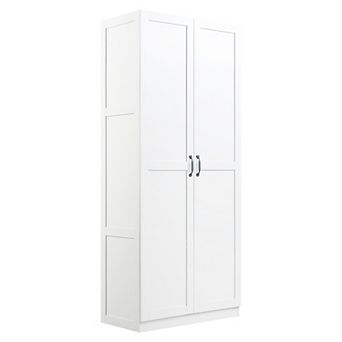 MANHATTAN COMFORT Hopkins Modern 4-Shelf Storage Closet
