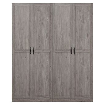 MANHATTAN COMFORT 2 pc Hopkins Storage Closet Set