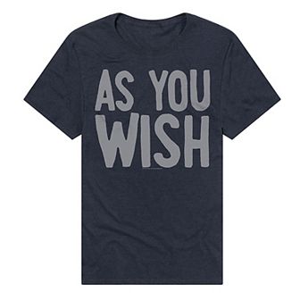 Men's Princess Bride As You Wish Graphic Tee