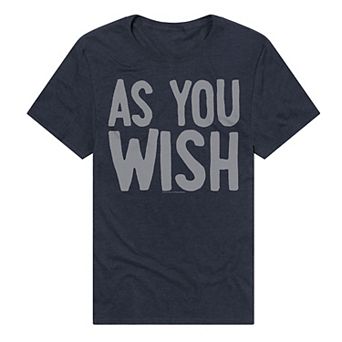 Men's Princess Bride As You Wish Graphic Tee