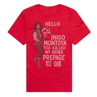Men's Princess Bride Hello My Name Is Graphic Tee