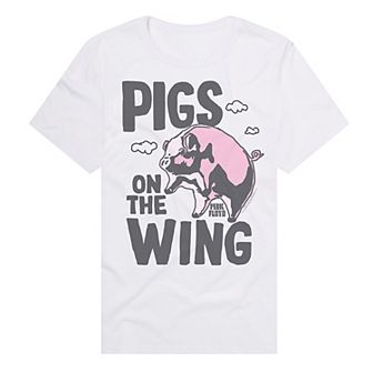 Men's Pink Floyd Flying Pig Graphic Tee