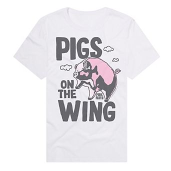 Men's Pink Floyd Flying Pig Graphic Tee