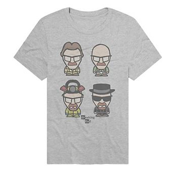Men's Breaking Bad Faces of Walt Graphic Tee