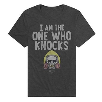 Men's Breaking Bad "I Am The One Who Knocks" Graphic Tee