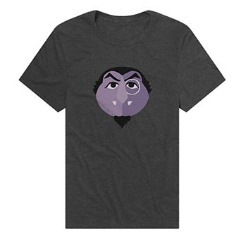 Men's Sesame Street Count Glower Graphic Tee