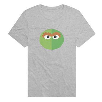 Men's Sesame Street Oscar the Grouch Grimace Graphic Tee