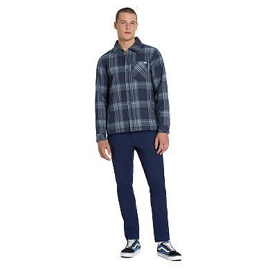Men's Hurley Yarn-Dyed Flannel Bonded Sherpa Jacket