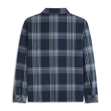 Men's Hurley Yarn-Dyed Flannel Bonded Sherpa Jacket