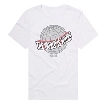 Men's Scarface "The World Is Yours" Graphic Tee