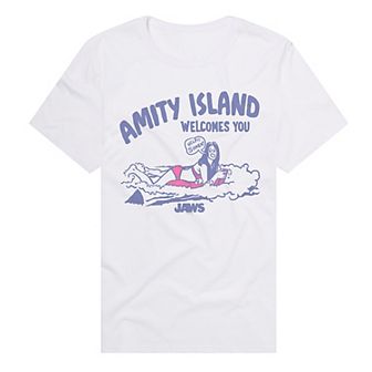 Men's Jaws "Amity Island Welcomes You" Graphic Tee